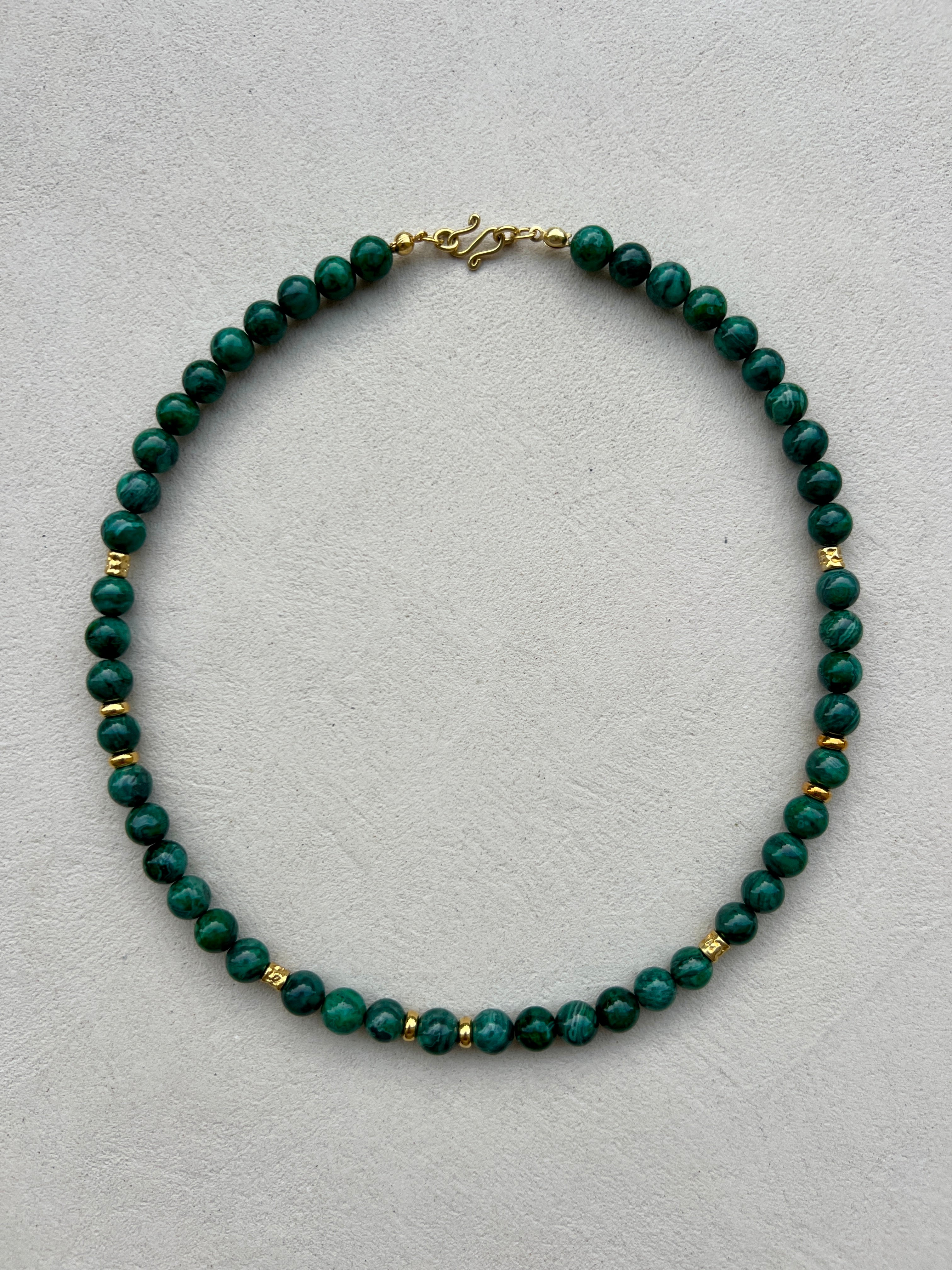 Green Jasper Necklace