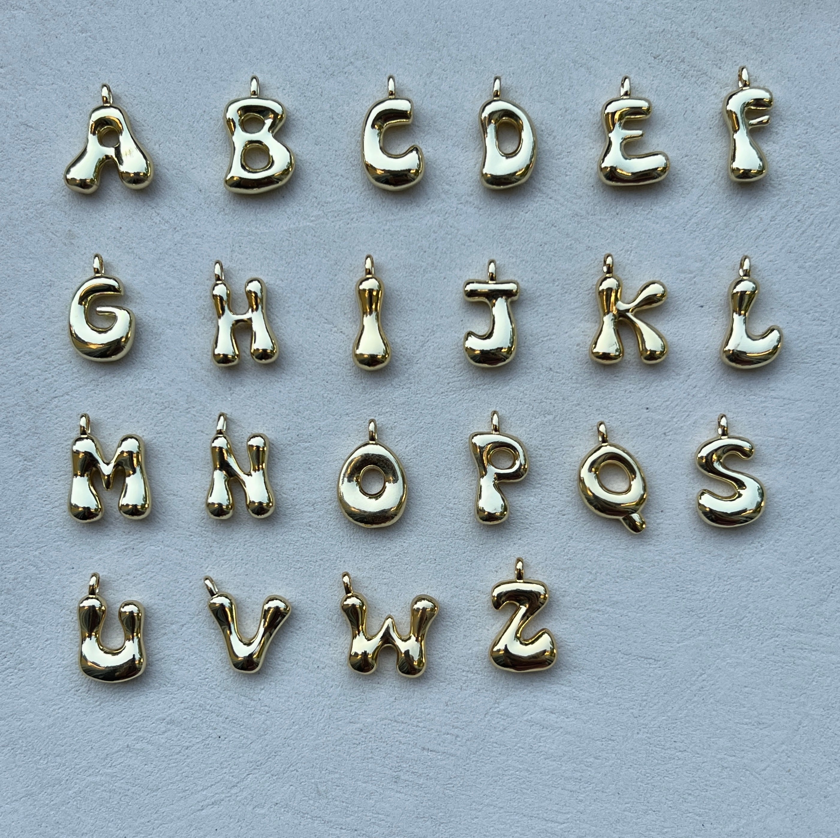 Initial Necklace - Aqua Jade