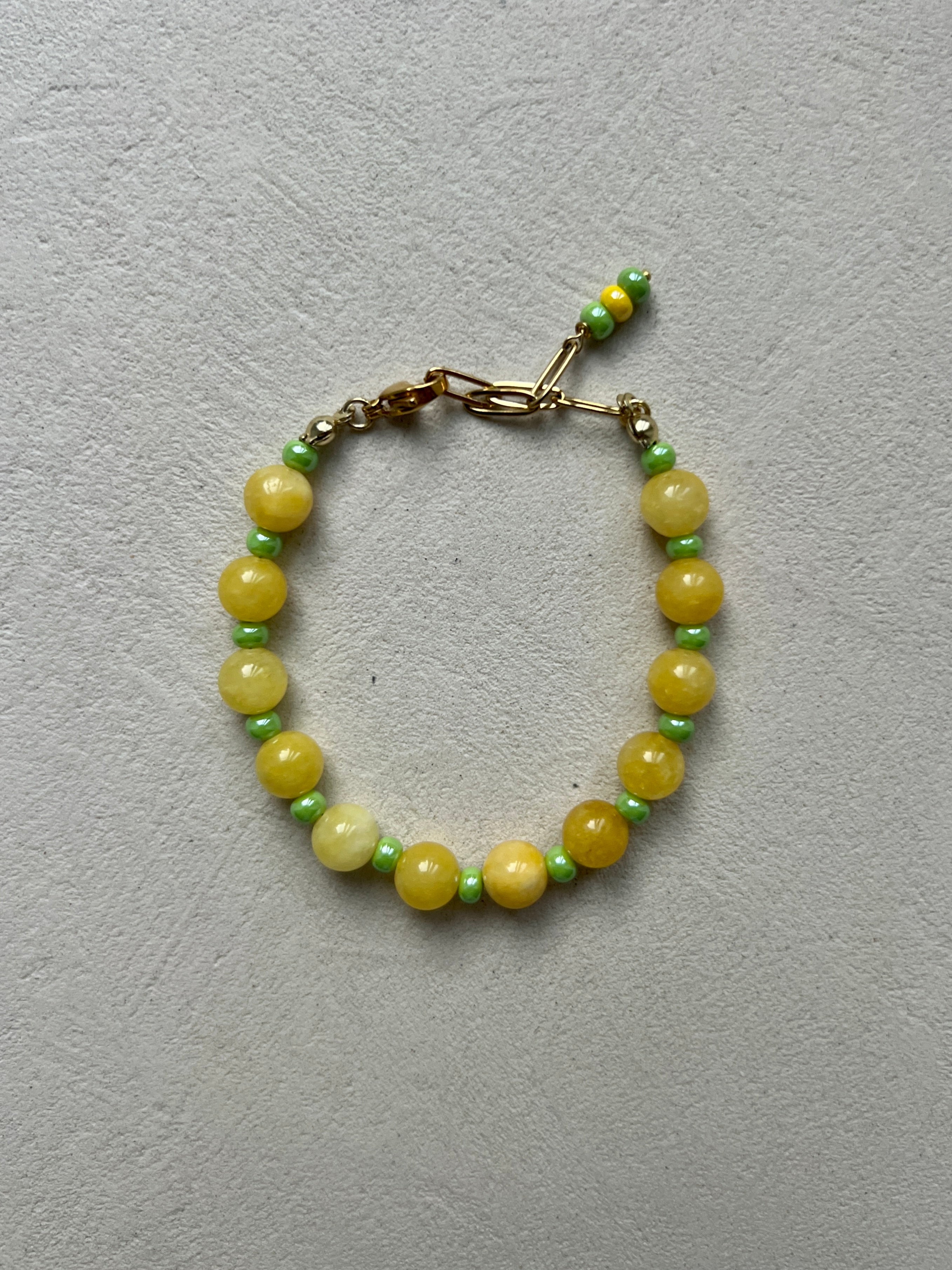Lemon Agate Bracelet