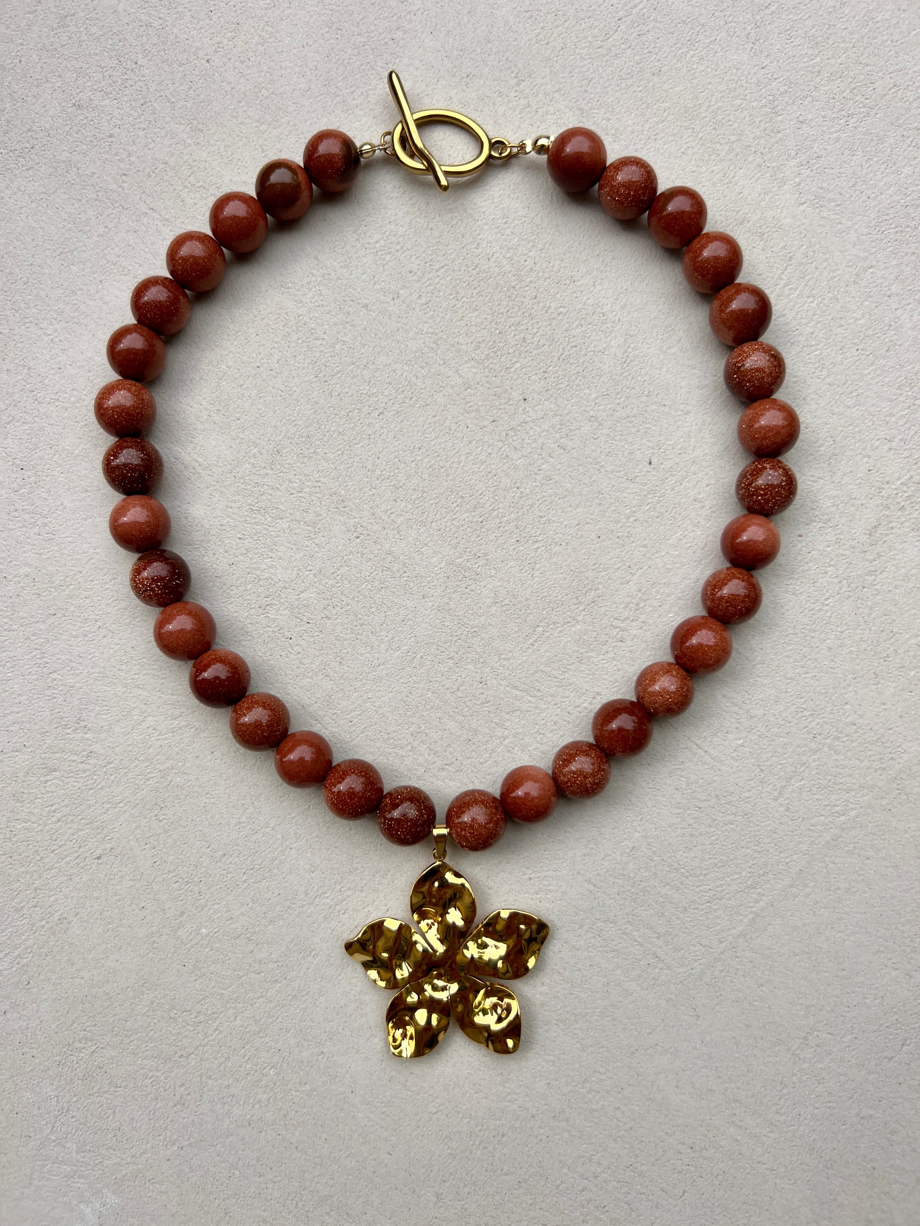 Sunstone Necklace