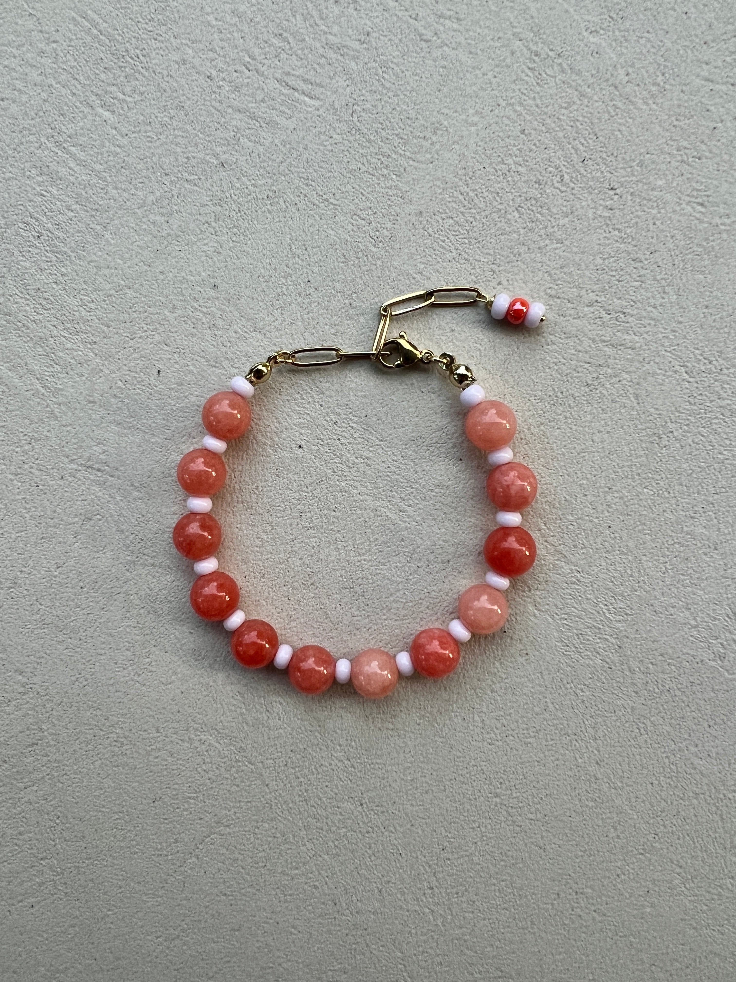 Sunset Agate Bracelet